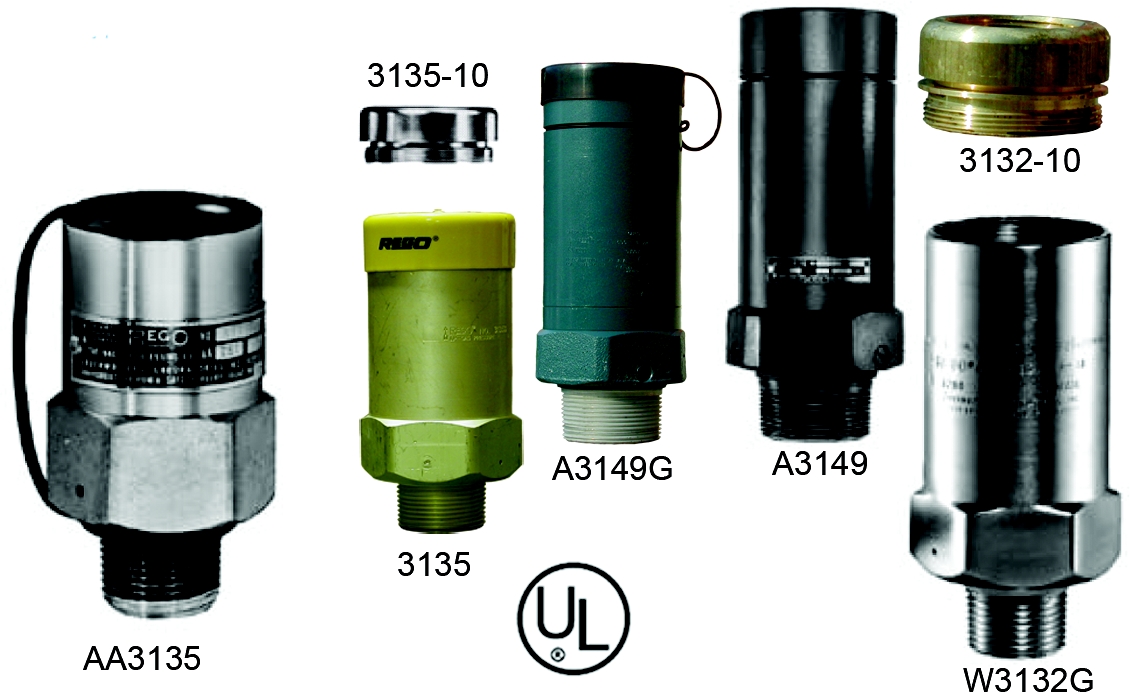 VLV RLF .50MP 030 NH3 - External Relief Valves